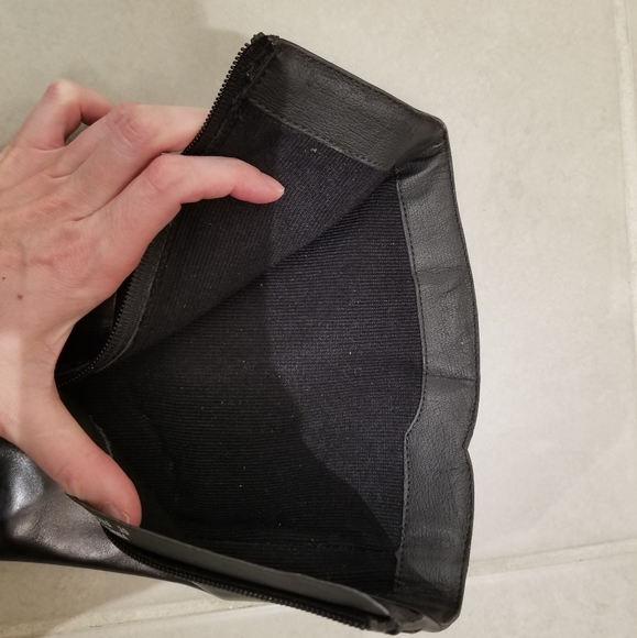 Black leather heeled boots - Picture 8 of 16